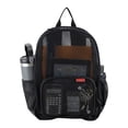 thumbnail image 3 of Eastsport Unisex 16" Success Mesh Backpack, Black, 3 of 7
