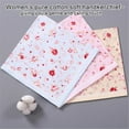 thumbnail image 3 of BYNNIX Luxurious Women's Cotton Handkerchief Soft and Friendly Pocket Towel for Lady Wedding Party Multicolor, 3 of 19