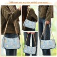 thumbnail image 4 of FORMRS Womens Shoulder Bag with Chain Strap Clutch Purse Cute Tote Handbag, Blue Rabbits, 4 of 7