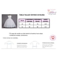 thumbnail image 4 of Vestido de bautizo Mod Catalina White para boda y comunión, 4 of 4