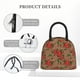 thumbnail image 4 of Fotbe Rose Mix Leopard 1 Bolsa de Almuerzo con Estampado, Lonchera Aislada, Contenedor de Comida Reutilizable Tipo Cooler a Prueba de Fugas, 4 of 6