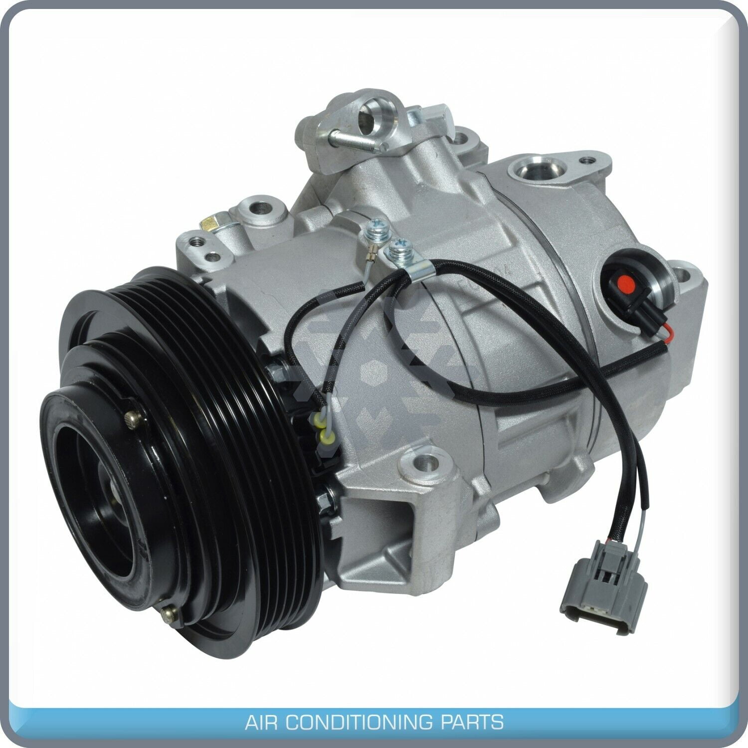 Denso 471-1038 New AC Compressor with Clutch, 1 Pack Fits select