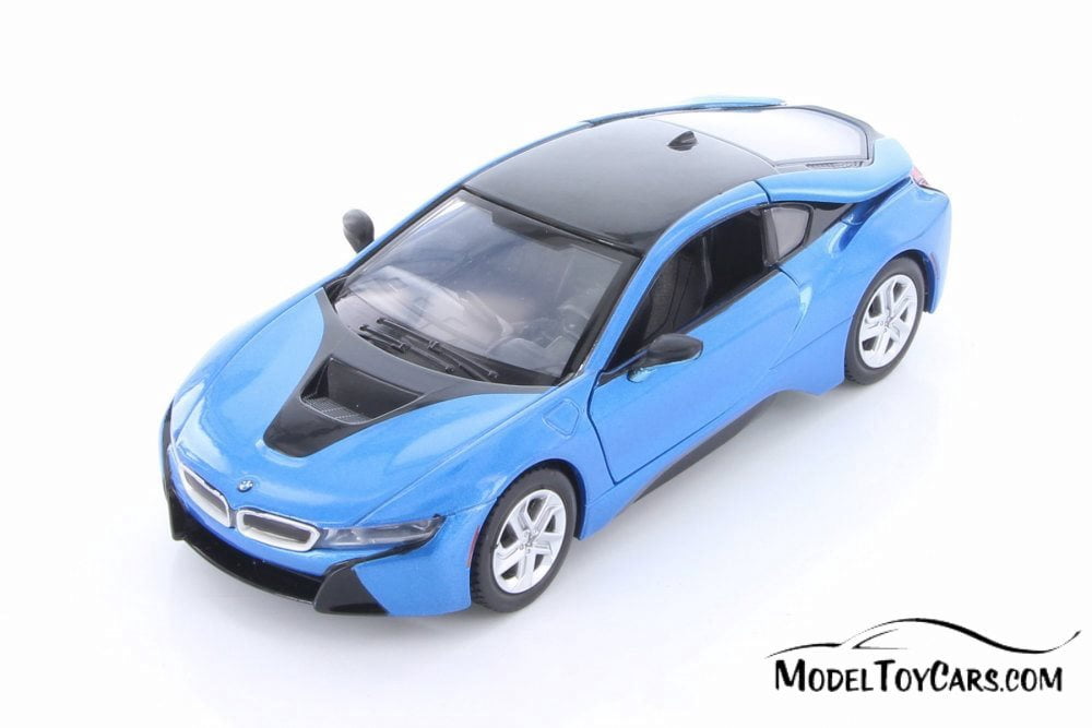 2018 BMW i8 Coupe, Blue - Showcasts 79359/16D - 1/24 scale Diecast Model Toy Car (Brand New but NO BOX)