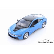 2018 BMW i8 Coupe, Blue - Showcasts 79359/16D - 1/24 scale Diecast Model Toy Car (Brand New but NO BOX)
