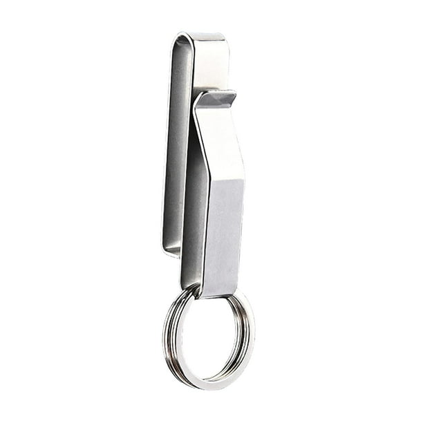 Llavero para Cinturón Perfecl Acero Inoxidable Plata