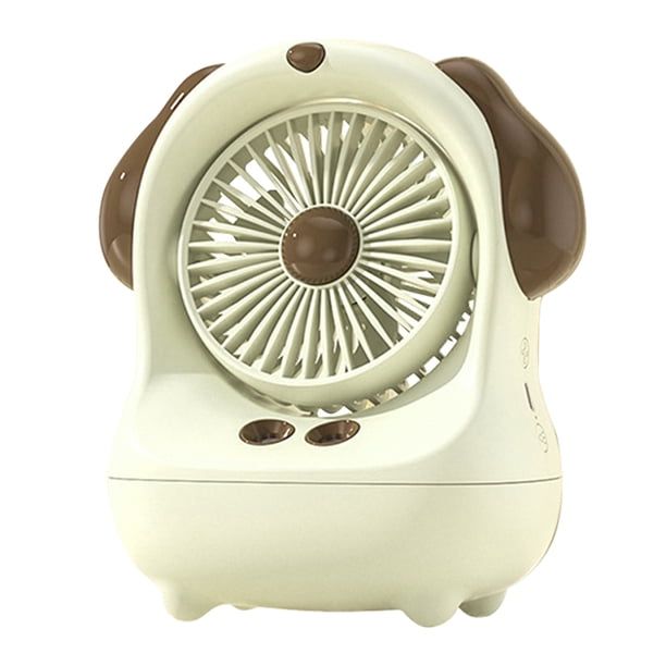 Lindo ventilador de pulverización eléctrico 4 engranajes mini humidificador enfriador de aire para la oficina de la habitación del hogar