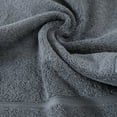 thumbnail image 3 of UpThrone Bath Towel Set of 6 - Cotton Hotel Bathroom Towels, Dark Grey, 3 of 9
