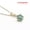 Aventurine, variant on Gold Plated Faceted Crystal Quartz Star Pendant Natural Stone Healing Necklace-Blue Turquoise(Synthetic)