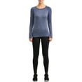 thumbnail image 3 of ClimateRight by Cuddl Duds Women's Plush Warmth Crew Neck Base Layer Top, Sizes XS to 4X, 3 of 5