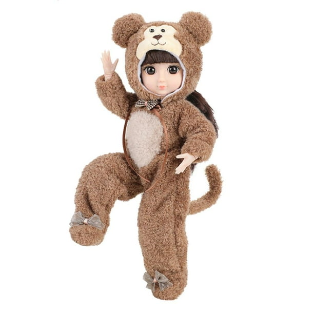 Muñeca Americana Zulema Muñeca Articulada Movible 14,2 Pulgadas