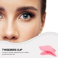 thumbnail image 4 of Raindrops 5Pcs Convenient Pink Eyelash Tweezer for Makeup Use Lightweight Compact, 4 of 6
