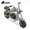 Grey, variant on 49cc Mini Bike Gas Powered 4-Stroke Off Road Dirt Bike for Teens, Mini Bike Gas Power with Pull Start & Disc Brake,Max Speed up to 20 MPH,Black