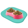 thumbnail image 3 of Dog Feeding Mat with Raised Edge Design for Spill Containment and Floor, 3 of 5