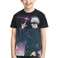 thumbnail image 4 of Jujutsu Kaisen Satoru Gojo Kids T-Shirt 3d Printed Graphic T-Shirts Boys And Girls Short Sleeve Shirts For Youth Kids X-Small, 4 of 7