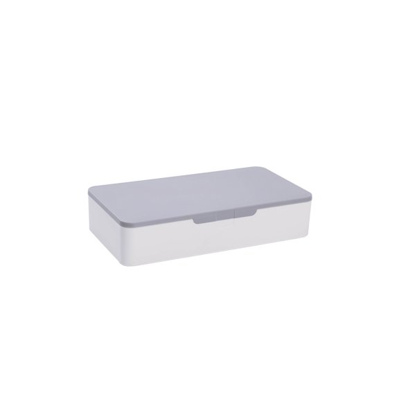 Estuche de maquillaje Cateissary Caja de almacenamiento Blanco