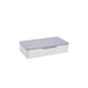 thumbnail image 1 of Naiovety Estuche de maquillaje Caja de almacenamiento Suministros de joyería Multifuncional Multicolor Atractivo Comodidad Accesorios para el hogar Almacenamiento y organización del hogar Blanco Naiovety  HA080057-02, 1 of 6