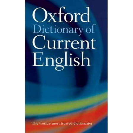 Oxford Dictionary of Current English (Best Turkish English Dictionary)