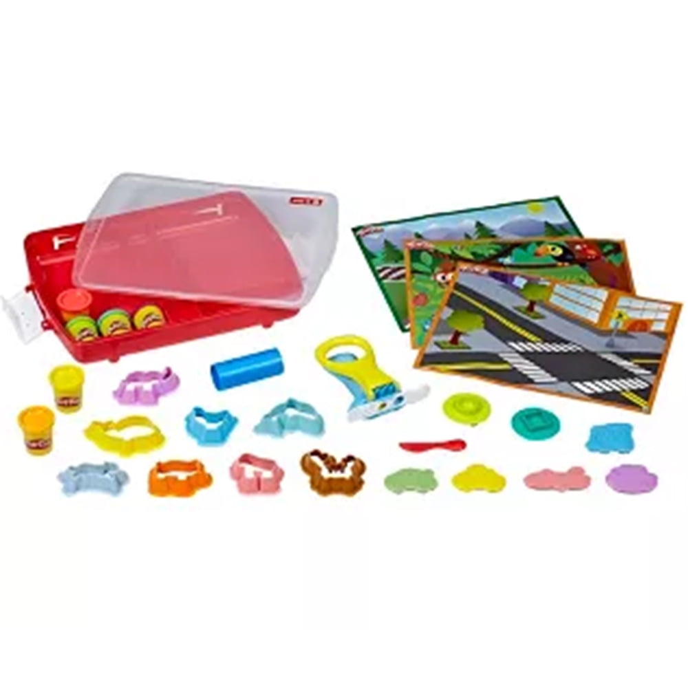 play doh academy activity case
