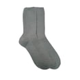 thumbnail image 1 of Floof Slouch Ribbed Socks in Grey, 1 of 1