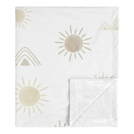 UPC: 0846480083665 | Desert Sun and Mountain Security Baby Blanket by Sweet Jojo Designs