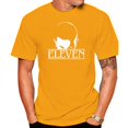 thumbnail image 3 of Stranger Style Pop Culture Things Eleven Cosplay Mens Black Size S-6XL T-Shirt, 3 of 5