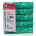 thumbnail image 2 of Annie Snap On Magnetic Hair Rollers, Large, 10/PK, Pack of 1, 6 Packs, 2 of 2