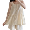 thumbnail image 4 of Pieza Ropa de Dormir, Conjunto de Pijama de Camisola para Mujer Conjunto de Ropa de Dormir de Camisola Conjunto de Ropa de Dormir con Botones Calidad inigualable, 4 of 8