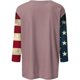 thumbnail image 3 of Camisetas de Manga Corta para las Mujeres Día de la Independencia Patriótica Impresa 3/4 Manga Cuello Redondo, Camiseta Casual para Diarios Y Festivales, 3 of 5