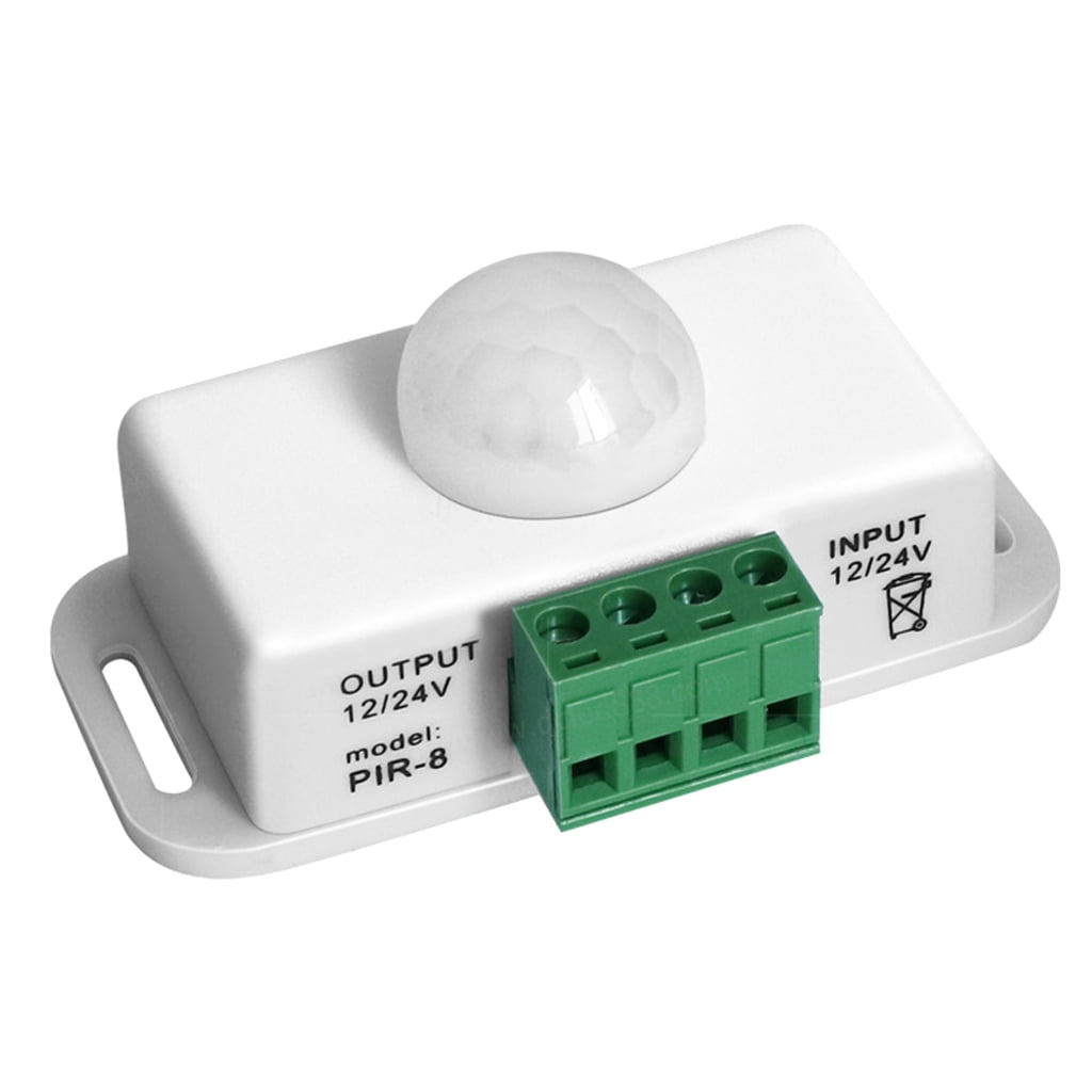 MUSUPER 12V24V PIR Sensor LED Dimmer Switch Motion Function Cotroller