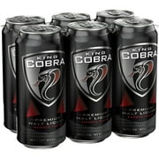 King Cobra Premium Malt Liquor, 6 pack 16 fl. oz. Aluminum Cans, 6.0% ABV