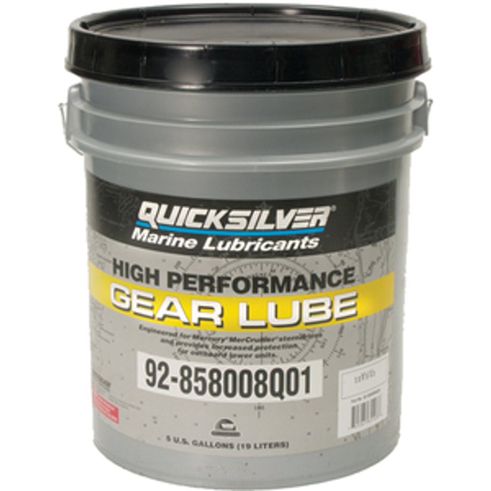 Quicksilver Parts * High Perf Gear Lube 5 Gal. Pail 92858008Q01