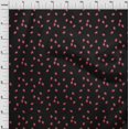 thumbnail image 3 of oneOone Organic Cotton Voile Fabric Raspberry Fruit Print Fabric by The Yard 42 Inch Wide, 3 of 4