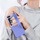 thumbnail image 2 of Z Flip 5 Case with Strap Luxury Bumper Phone Cover Wristband Kickstand Full Body Protective Slim Case for Women, 2 of 5