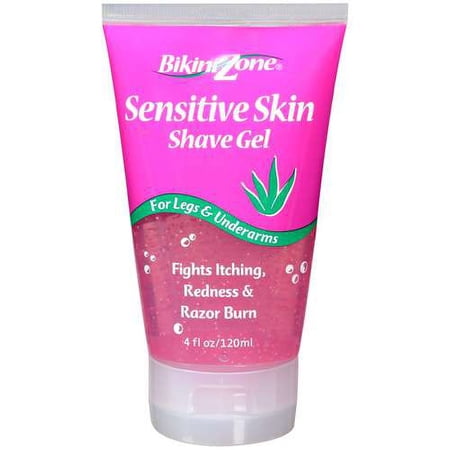 CCA Industries Bikini Zone Shave Gel, 4 oz