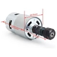 thumbnail image 2 of Motor de CC CNC 775 Motor de Husillo 100W 12-24VDC 20000RMP + ER11 Collet para DIY Mini CNC 3018 3018Pro 3018Pro-Max 3018Pro-N, 2 of 5