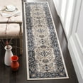 thumbnail image 2 of SAFAVIEH Carolina Gerad Traditional Area Rug, Cream/Dark Blue, 3' x 5', 2 of 5