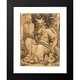 thumbnail image 2 of Ludwig Büsinck 11x14 Black Modern Framed Museum Art Print Titled - Moses with the Tablets of Law, 2 of 5