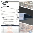 thumbnail image 3 of 4 ft. 250-Watt Equivalent Integrated LED Silver Shop Light 4000K, Linkable, 3 of 10
