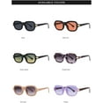 thumbnail image 7 of Punk Sunglasses Men Women Shades Uv400 Vintage Glasses(Rice Pink,one), 7 of 7