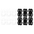 thumbnail image 1 of 12 ganchos transparentes antideslizantes para sujetador, invisibles, de repuesto, para correas, accesorios para mujer., 1 of 8