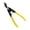 Yellow, variant on zhonghuaying Panel Clip Removal Plier,Professional Automotive Door Panel Upholstery Trim Clip Removal Tool Plier,Remove Push Pin and Press in Trim Fasteners Lift Action,Car Accessories (1pcs,Yellow)