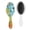 Colorful A, variant on Cosmic Sky Hair Brush - Round-Tip Bristles for Gentle Detangling, Sleek Gothic Design, Ideal for Long Hair & Sensitive Scalps