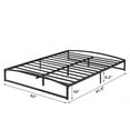 thumbnail image 2 of 10 Inch Metal Twin Size Platform Bed Frame with Metal Slat Support Mattress Foundation, No Box Spring Needed, 2 of 5
