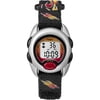 TIMEX TIME MACHINES® 34mm Flames Elastic Fabric Kids Digital Watch
