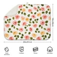 thumbnail image 3 of Printed Dish dry mat  for Kitchen Counter 2 Pack Absorbent Reversible Drying Mats Microfiber Kitchen Countertop Protector Dishes Drying Pad Extra Large 18"x24" Dish Mat, 3 of 8