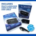 thumbnail image 3 of Kaico HDMI Converter for Use with All PS2 Models - Component to HDMI Converter Adaptor - Play Playst, 3 of 7