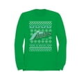 thumbnail image 2 of Officially Licensed Andes Mint Chocolate Ugly Sweater Design Men's Sweatshirt, 2 of 3
