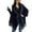 Dark Blue, variant on Tops for Women Trendy Summer Summer Blouses for Women 2026 Womens Solid Color Collar Cloak Knitted Capes Shawl Tassel Open Front Cardigans Sweater Coat Casual Ladies T-Shirts L