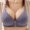 Purple, variant on WREESH Push-Up Bra Women Embroidered Glossy Comfortable Breathable Bra Underwear No Underwire Bras Plunge Bra Underwear Black