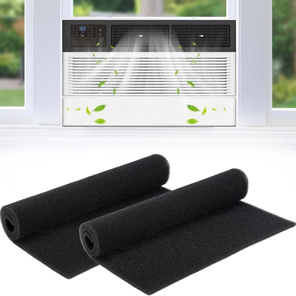 AFQH 2PCS For Window Air Conditioner Filter Cotton 24 x 15 x 1/4 Inch RV Air Filter
